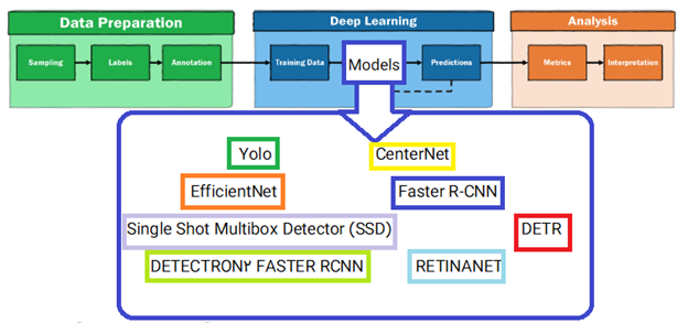 انواع مدل های هوش مصنوعی در بینا اکسپرتز- Faster R-CNN