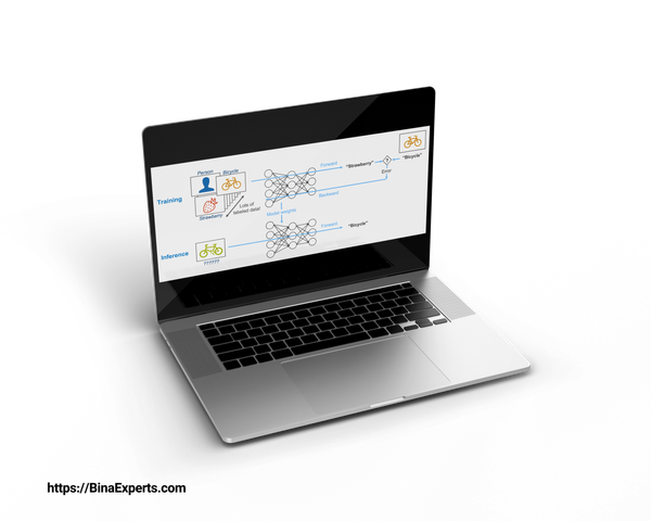 آموزش مدل هوش مصنوعی در بینا اکسپرتز